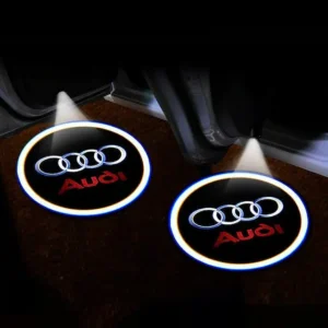 Audi Car Door Shadow LED Logo Projector 1 Pair Promax.pk