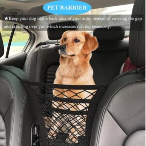 Car Mesh Organizer 3-Layer Car Storage Organizer Seat Back Net Promax.pk