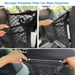 Car Mesh Organizer 3-Layer Car Storage Organizer Seat Back Net Promax.pk