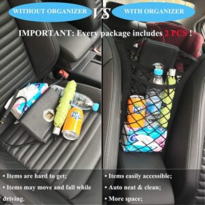 Car Mesh Organizer 3-Layer Car Storage Organizer Seat Back Net Promax.pk