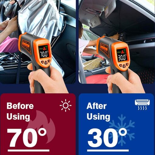 Car Umbrella Sunshade Cover for Windshield Sun UV Protection Umbrella Front Sunscreen Fits Most Vehicle Models promax.pk