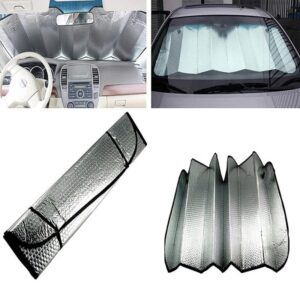 Foldable Car Windscreen Cover eflective Summer Sun Shade UV Protection Cover Promax.pk