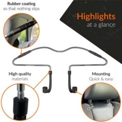 car coat hanger universal Car seat jacket holder for headrest Car back hook for shirts and jackets Promax.pk