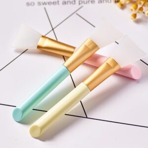 2 Pcs Face Mask Brush Facial Mask Applicator Brush Silicone Promax.pk