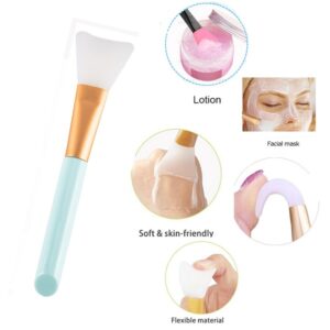 2 Pcs Face Mask Brush Facial Mask Applicator Brush Silicone Promax.pk