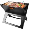 Charcoal Grill Moclever Space saving & Foldable BBQ Barbecue Grill promax.pk