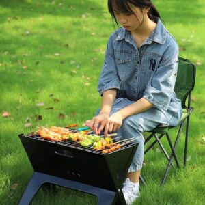 Charcoal Grill Moclever Space saving & Foldable BBQ Barbecue Grill promax.pk