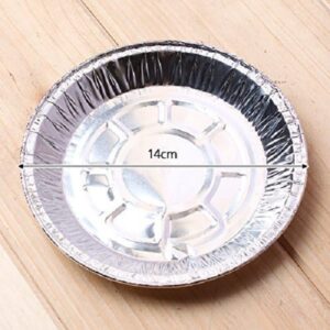 Disposable Paper Plates Aluminum Plates Pack of 10-5.5 inches (14 cm)