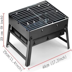 Folding Portable Barbecue Charcoal Grill Barbecue Desk Tabletop Outdoor promax.pk