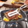 Frying Shovel Stainless Steel Food Grade Cooking Tong Steak Promax.pk