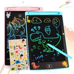 LCD Writing Tablet for Kids 8.5 inch Colorful Screen Drawing Doodle Pad promax.pk