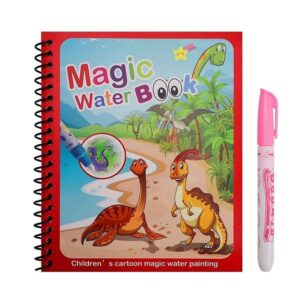 Magic Water Drawing Book with pen for kids Reusable promax.pk