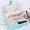 Mini Jewellery Box Organiser Portable Travel Double Layer Promax.pk