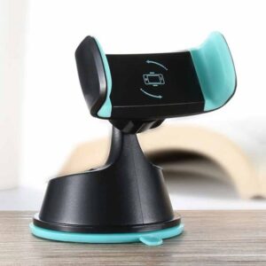 Universal Multi Purpose 360 Degree Rotating Mobile Car Mount Holder Stand for Windscreen Dashboard Table Desk with Double Grip Holder Promax.pk