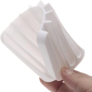 Silicone Soap Dishes Self Draining Soap Bar Holder Soap Saver Sponge Tray promax.pk