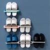 Slipper Rack Hanging Shoe Organizers 3 in 1 Folding Shoe Storage Wall Mounted promax.pk