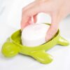 Turtle Soap Dish Set Fun and Functional Bathroom Storage Non Slip Soap Holder promax.pk