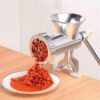 Meat Grinder with Tabletop Clamp Heavy Duty Sausage Maker and Manual Meat Mincer promax.pk