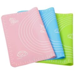 Non Slip Silicone Pastry Mat with Measurements Reusable BPA Free Baking Mat 50x40 CM promax.pk