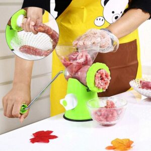 Plastic Manual Meat Grinder Multi Kitchen Tool promax.pk