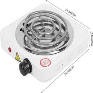 Portable Electric Stove Stainless Steel Single Tube Stove 1000W Electric Hot Plate promax.pk