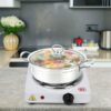 Portable Electric Stove Stainless Steel Single Tube Stove 1000W Electric Hot Plate promax.pk