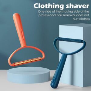 Portable Lint Remover Lint Roller Manual Double Sided Clothes Fuzz Shaver Reusable promax.pk