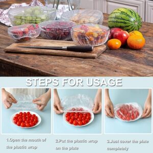 Reusable Elastic Food Storage Covers Edging Stretch 100 Pcs promax.pk