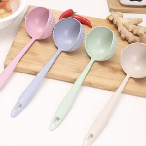 Soup Spoon Long Handle Kitchen Strainer Cooking Colander promax.pk