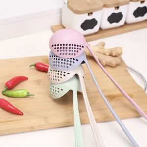 Soup Spoon Long Handle Kitchen Strainer Cooking Colander promax.pk