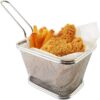 Stainless Steel Mini Square Fry Basket French Fries Holder promax.pk