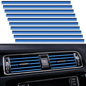 10 Pieces Universal Car Air Conditioner Vent Trim Decoration Strip Promax.pk