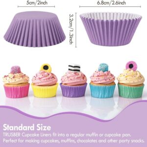 100 pieces Paper Cupcake Liners Wrappers Nonstick Muffin Molds Baking Cup promax.pk