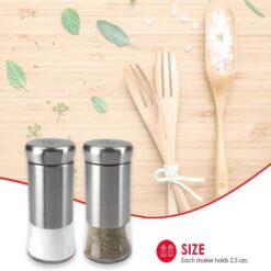 2 Piece Essence Salt & Pepper Shaker promax.pk