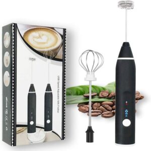 2 in 1 Electric Rechargeable Coffee Beater & Milk Frother and Foamer Promax.pk