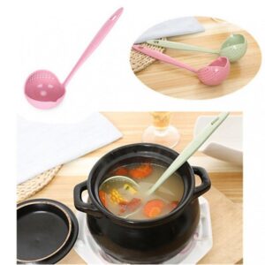 2 in 1 Filter Colander Hot Pot Porridge Soup Long Handle promax.pk