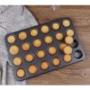 24 holes Mini Muffin Cupcakes Mould Baking Bakeware Tray Pan promax.pk