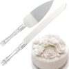 2pcs Cake Knife and Server Set Cake Cutting promax.pk