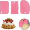 3pcs Dough Cutter Tool & Dough Scraper Plastic promax.pk