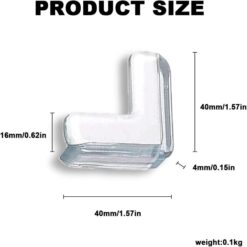 4 Pieces Baby Corner Guards Corner Guards Edge Protection Promax.pk