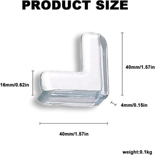 4 Pieces Baby Corner Guards Corner Guards Edge Protection Promax.pk