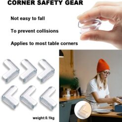 4 Pieces Baby Corner Guards Corner Guards Edge Protection Promax.pk