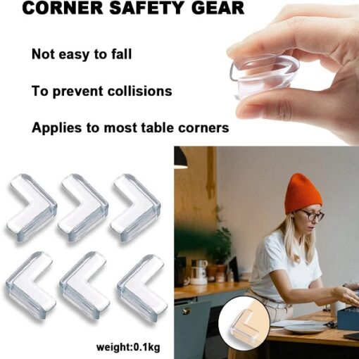 4 Pieces Baby Corner Guards Corner Guards Edge Protection Promax.pk