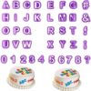 40Pcs Set Alphabet Letter Number Fondant -Biscuit Cookie Baking Mould promax.pk