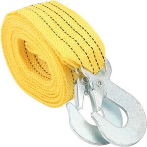 4m 3T Car Towing Rope Strap with Hooks, Heavy Duty Tow Strap Car Towing Rope Promax.pk