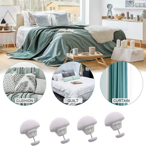 4pcs Bed Sheet Clips Non Slip Fitted Quilt Sheet Holder Promax.pk