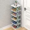 5 Layer Multifunctional Stackable Shoe Rack Promax.pk