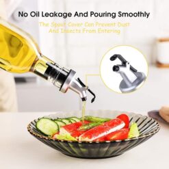 500ml Glass Olive Oil Bottles Vinegar Dispenser promax.pk