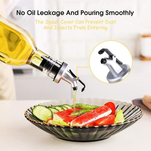 500ml Glass Olive Oil Bottles Vinegar Dispenser promax.pk