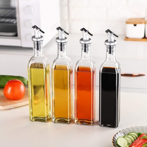 500ml Glass Olive Oil Bottles Vinegar Dispenser promax.pk